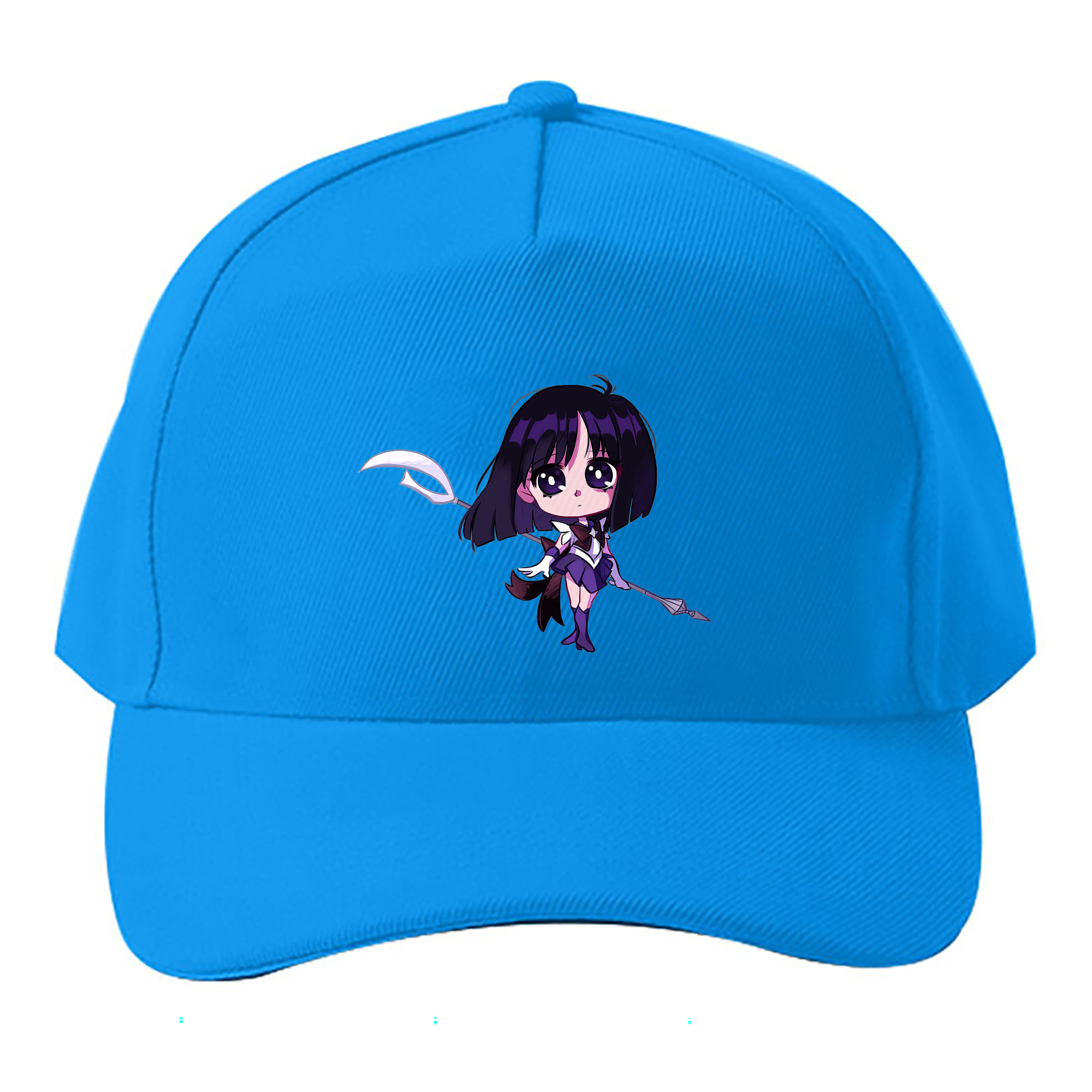（画像用） 美少女戦士セーラームーン 土萠ほたる Sailor Moon Tomoe Hotaru （セーラーサターン；Sailor Saturn） ベースボールキャップ 綿100％ 男女兼用 帽子 スポーツ